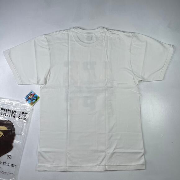OG BAPE A.S.N.K.A Check Tee Size L - Picture 2 of 8